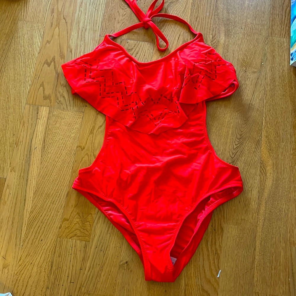 Orange/Red One Piece